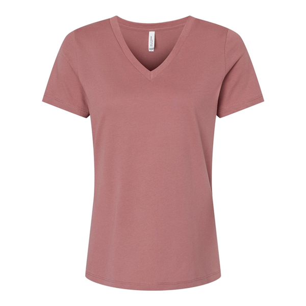 BELLA + CANVAS Women's Relaxed Jersey V-Neck Tee - BELLA + CANVAS Women's Relaxed Jersey V-Neck Tee - Image 93 of 100