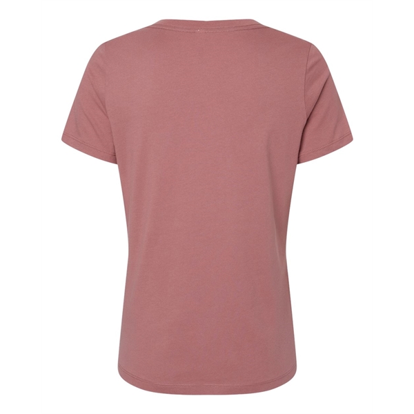 BELLA + CANVAS Women's Relaxed Jersey V-Neck Tee - BELLA + CANVAS Women's Relaxed Jersey V-Neck Tee - Image 94 of 100