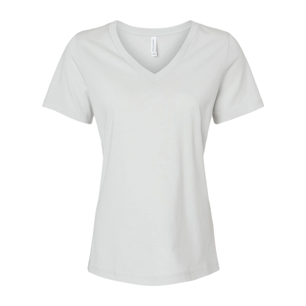 BELLA + CANVAS Women's Relaxed Jersey V-Neck Tee - BELLA + CANVAS Women's Relaxed Jersey V-Neck Tee - Image 99 of 100