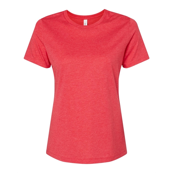 BELLA + CANVAS Women's Relaxed Heather CVC V-Neck Tee - BELLA + CANVAS Women's Relaxed Heather CVC V-Neck Tee - Image 21 of 26