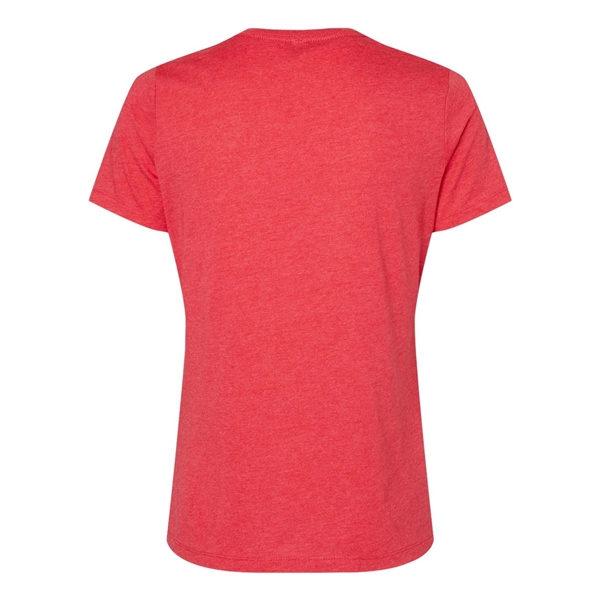 BELLA + CANVAS Women's Relaxed Heather CVC V-Neck Tee - BELLA + CANVAS Women's Relaxed Heather CVC V-Neck Tee - Image 22 of 26
