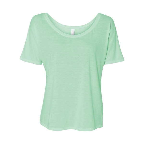 BELLA + CANVAS Women's Flowy Draped Dolman Tee - BELLA + CANVAS Women's Flowy Draped Dolman Tee - Image 58 of 75