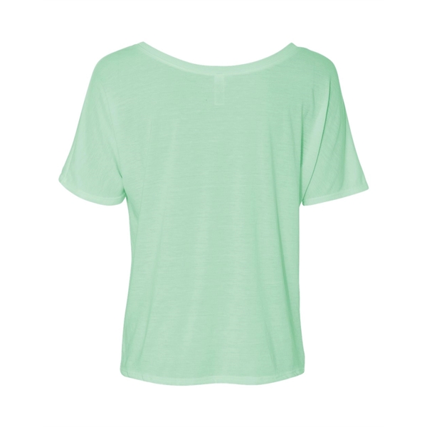 BELLA + CANVAS Women's Flowy Draped Dolman Tee - BELLA + CANVAS Women's Flowy Draped Dolman Tee - Image 60 of 75