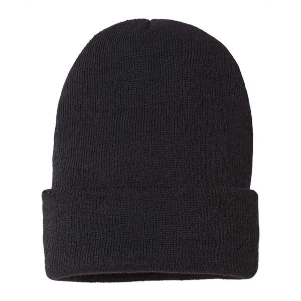 CAP AMERICA USA-Made Sustainable Cuffed Beanie - CAP AMERICA USA-Made Sustainable Cuffed Beanie - Image 5 of 8