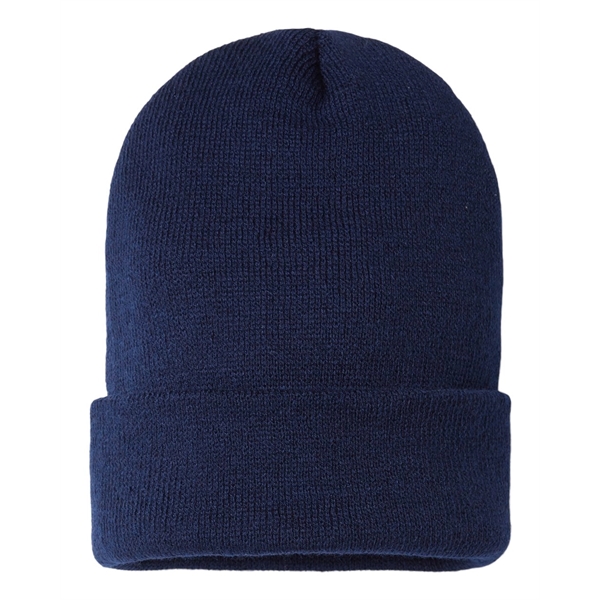 CAP AMERICA USA-Made Sustainable Cuffed Beanie - CAP AMERICA USA-Made Sustainable Cuffed Beanie - Image 8 of 8