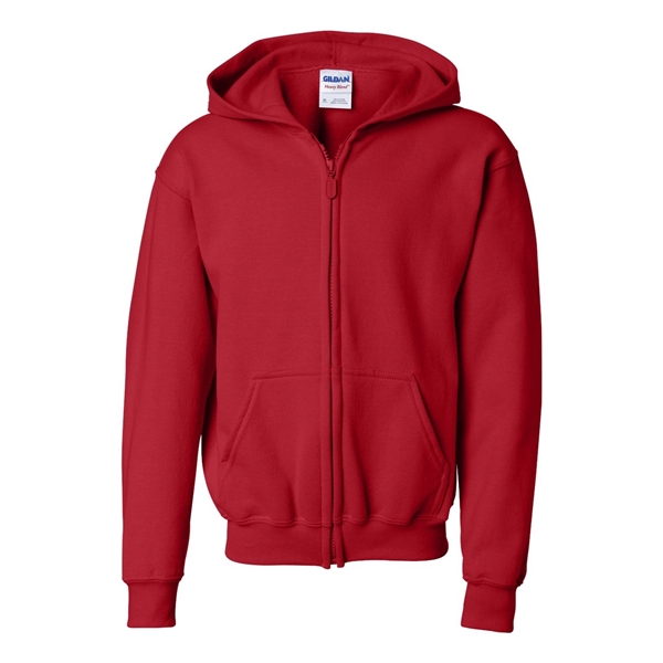 Gildan Heavy Blend™ Youth Full-Zip Hooded Sweatshirt - Gildan Heavy Blend™ Youth Full-Zip Hooded Sweatshirt - Image 13 of 68
