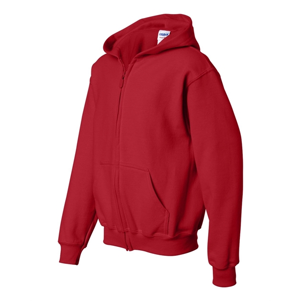 Gildan Heavy Blend™ Youth Full-Zip Hooded Sweatshirt - Gildan Heavy Blend™ Youth Full-Zip Hooded Sweatshirt - Image 14 of 68