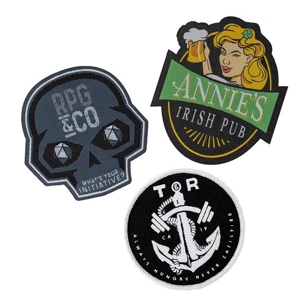 Custom Uniform Clothing Hats Woven Badge Crest Label Patch - Custom Uniform Clothing Hats Woven Badge Crest Label Patch - Image 0 of 3