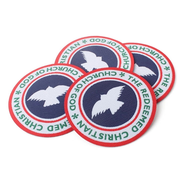 Custom Uniform Clothing Hats Woven Badge Crest Label Patch - Custom Uniform Clothing Hats Woven Badge Crest Label Patch - Image 2 of 3