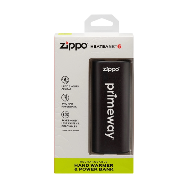 ZIPPO® HEATBANK™ 6 RECHARGEABLE HAND WARMER & POWERBANK - ZIPPO® HEATBANK™ 6 RECHARGEABLE HAND WARMER & POWERBANK - Image 7 of 12