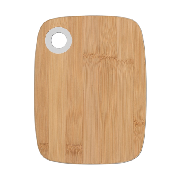 Small Bamboo Cutting Board with Silicone Ring - Small Bamboo Cutting Board with Silicone Ring - Image 9 of 9