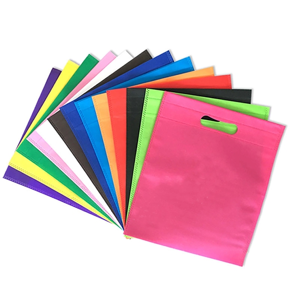 Eco-friendly Non-woven Flat Pocket Shopping Bag - Eco-friendly Non-woven Flat Pocket Shopping Bag - Image 1 of 13