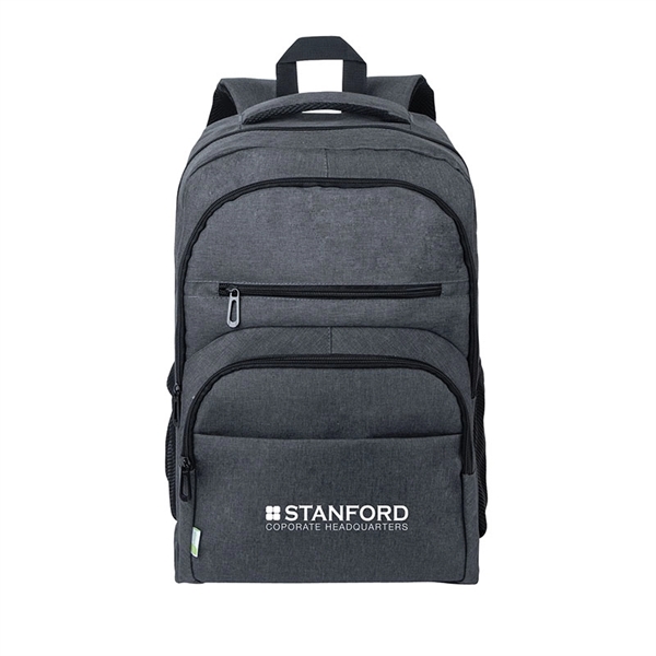 Spencer RPET Laptop Backpack - Spencer RPET Laptop Backpack - Image 1 of 6