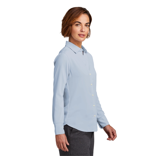 Brooks Brothers Women's Full-Button Satin Blouse - Brooks Brothers Women's Full-Button Satin Blouse - Image 8 of 19