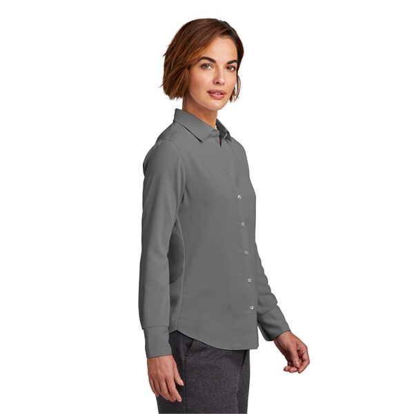 Brooks Brothers Women's Full-Button Satin Blouse - Brooks Brothers Women's Full-Button Satin Blouse - Image 12 of 19