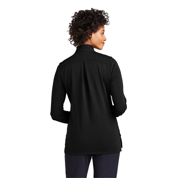 Brooks Brothers Women's Mid-Layer Stretch 1/2-Button - Brooks Brothers Women's Mid-Layer Stretch 1/2-Button - Image 4 of 14