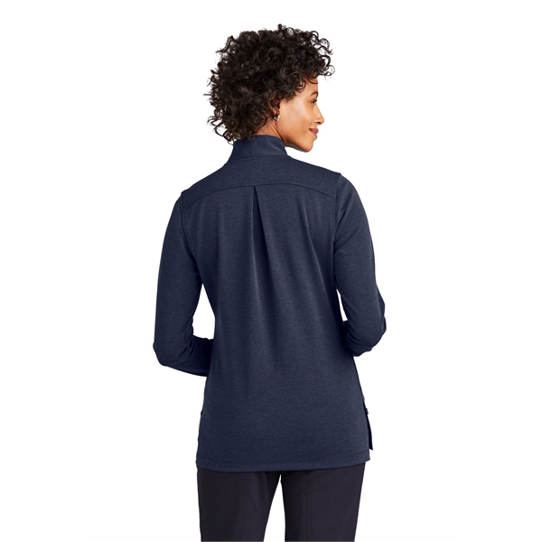 Brooks Brothers Women's Mid-Layer Stretch 1/2-Button - Brooks Brothers Women's Mid-Layer Stretch 1/2-Button - Image 6 of 14