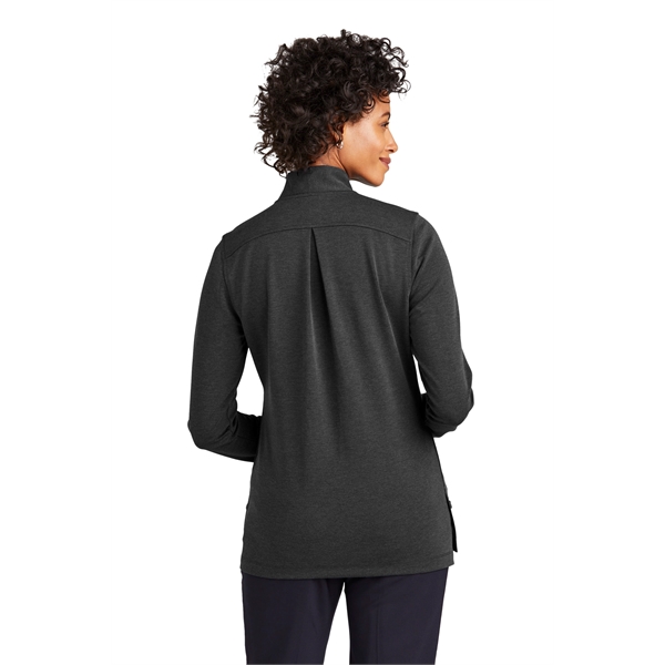 Brooks Brothers Women's Mid-Layer Stretch 1/2-Button - Brooks Brothers Women's Mid-Layer Stretch 1/2-Button - Image 8 of 14