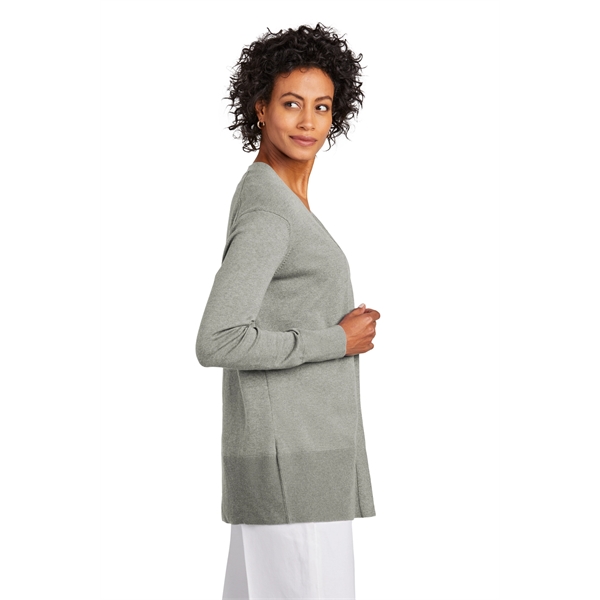 Brooks Brothers Women's Cotton Stretch Long Cardigan Sweater - Brooks Brothers Women's Cotton Stretch Long Cardigan Sweater - Image 10 of 19