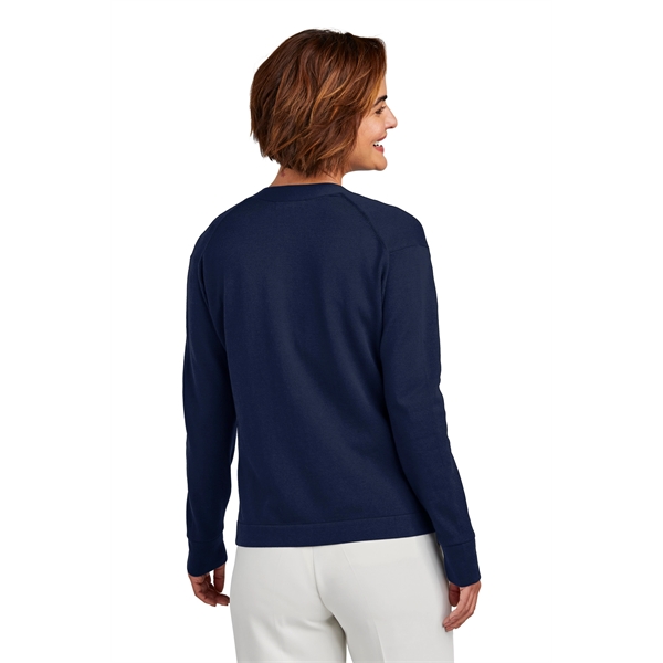 Brooks Brothers Women's Cotton Stretch Cardigan Sweater - Brooks Brothers Women's Cotton Stretch Cardigan Sweater - Image 8 of 14