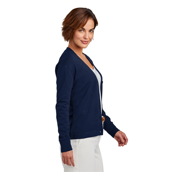 Brooks Brothers Women's Cotton Stretch Cardigan Sweater - Brooks Brothers Women's Cotton Stretch Cardigan Sweater - Image 9 of 14