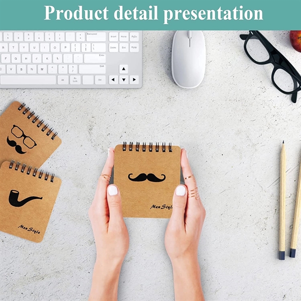 Kraft Spiral Mini Notepad - Kraft Spiral Mini Notepad - Image 1 of 5