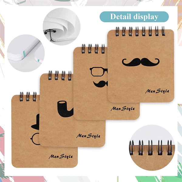 Kraft Spiral Mini Notepad - Kraft Spiral Mini Notepad - Image 5 of 5