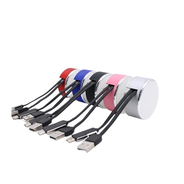 2-in-1 Retractable Type C Charging Cable - 2-in-1 Retractable Type C Charging Cable - Image 11 of 13