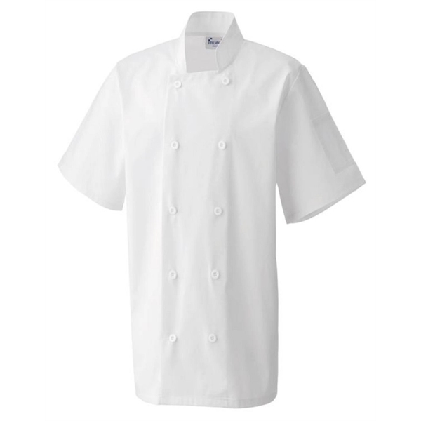 Short Sleeve Sustainable Chef's Coat - Short Sleeve Sustainable Chef's Coat - Image 1 of 1