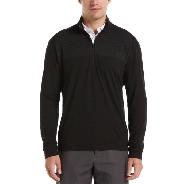 Perry Ellis 1/4-Zip Pullover - Perry Ellis 1/4-Zip Pullover - Image 2 of 2