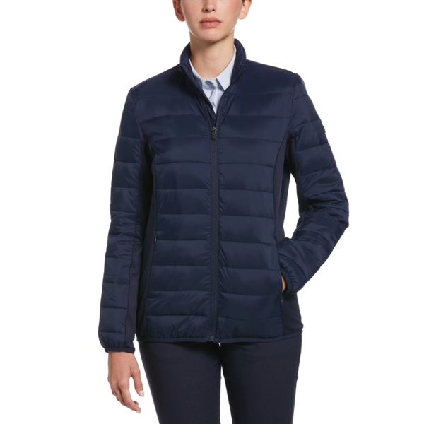 Perry Ellis Ladies Full-Zip Puffer Jacket - Perry Ellis Ladies Full-Zip Puffer Jacket - Image 2 of 2