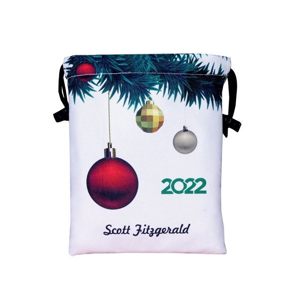 Sublimated Drawstring Valuables Pouch w/ Free Shipping - Sublimated Drawstring Valuables Pouch w/ Free Shipping - Image 8 of 12