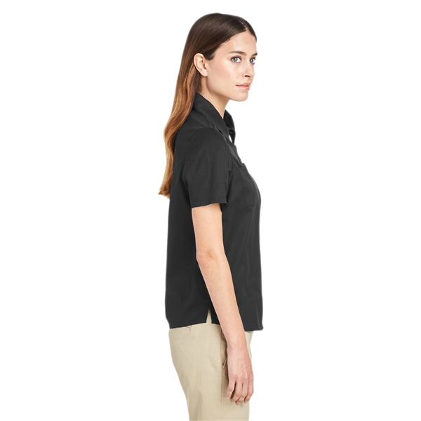 Harriton Ladies' Advantage IL Short-Sleeve Work Shirt - Harriton Ladies' Advantage IL Short-Sleeve Work Shirt - Image 4 of 29