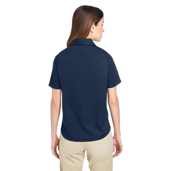 Harriton Ladies' Advantage IL Short-Sleeve Work Shirt - Harriton Ladies' Advantage IL Short-Sleeve Work Shirt - Image 7 of 29