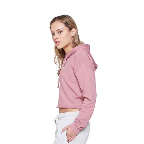 Lane Seven Ladies' Cropped Fleece Hoodie - Lane Seven Ladies' Cropped Fleece Hoodie - Image 26 of 31