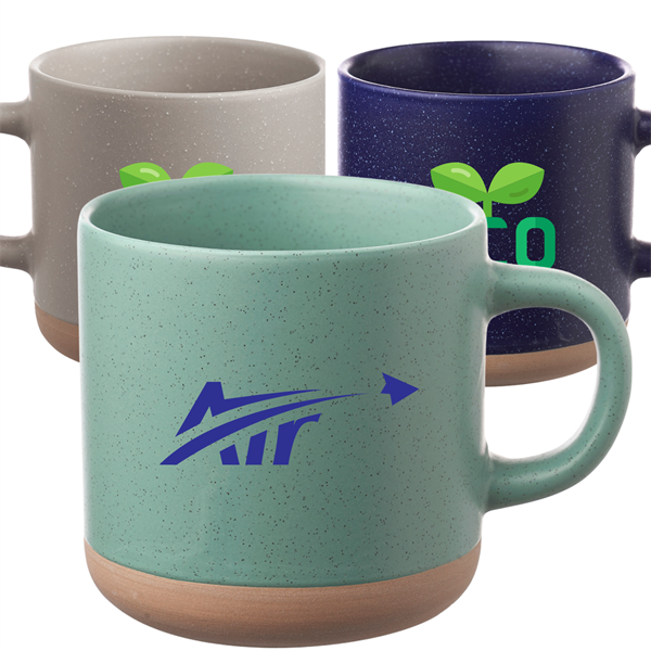 11 Oz. Coffee Mugs W/ Speckled Accents - 11 Oz. Coffee Mugs W/ Speckled Accents - Image 0 of 5