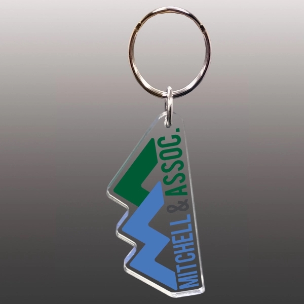 Custom Ultra Vivid Color Keychain - Custom Ultra Vivid Color Keychain - Image 2 of 4