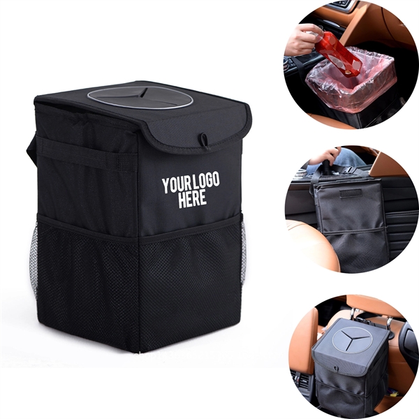 Car Trash Bag Bin Hanging Waterproof - Car Trash Bag Bin Hanging Waterproof - Image 0 of 1