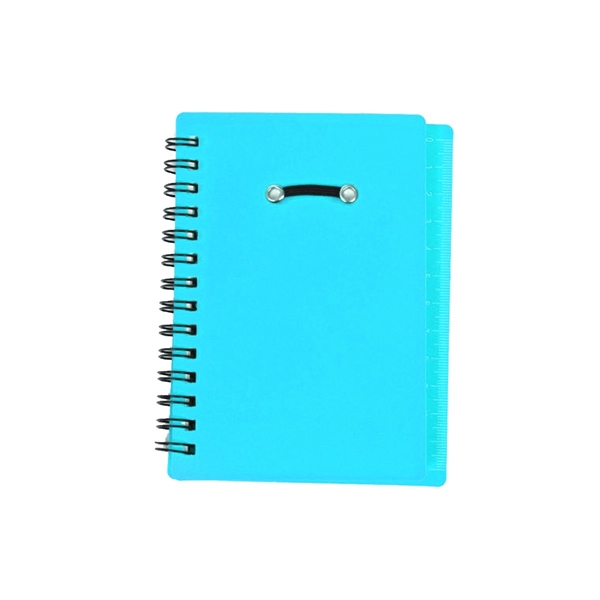 4 Pcs Spiral Notebook With Pen/Sticky Note/Ruler/Tabs - 4 Pcs Spiral Notebook With Pen/Sticky Note/Ruler/Tabs - Image 1 of 5