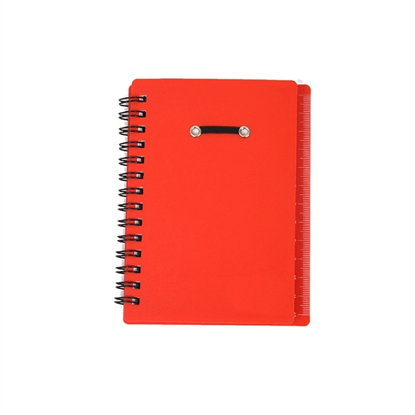 4 Pcs Spiral Notebook With Pen/Sticky Note/Ruler/Tabs - 4 Pcs Spiral Notebook With Pen/Sticky Note/Ruler/Tabs - Image 2 of 5