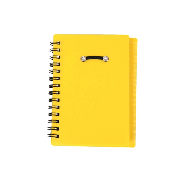 4 Pcs Spiral Notebook With Pen/Sticky Note/Ruler/Tabs - 4 Pcs Spiral Notebook With Pen/Sticky Note/Ruler/Tabs - Image 3 of 5