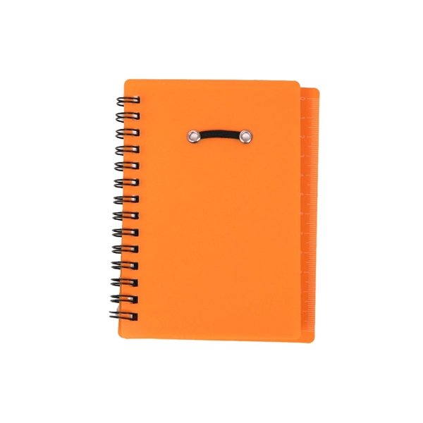 4 Pcs Spiral Notebook With Pen/Sticky Note/Ruler/Tabs - 4 Pcs Spiral Notebook With Pen/Sticky Note/Ruler/Tabs - Image 5 of 5