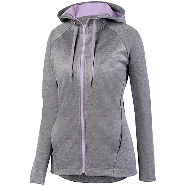 Ladies Tonal Full Zip Hoodie