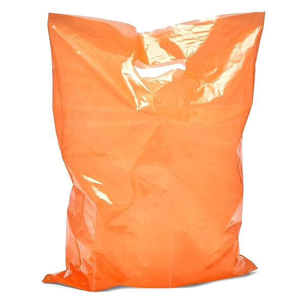 Handle Die Cut Plastic Bags - Handle Die Cut Plastic Bags - Image 1 of 2