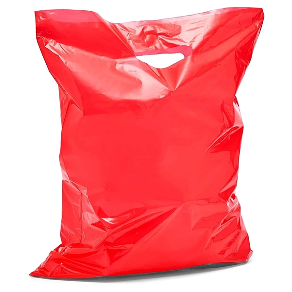 Handle Die Cut Plastic Bags - Handle Die Cut Plastic Bags - Image 2 of 2