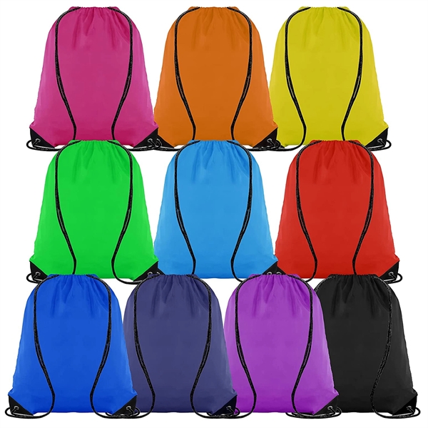 Polyester Drawstring Bag - Polyester Drawstring Bag - Image 1 of 2