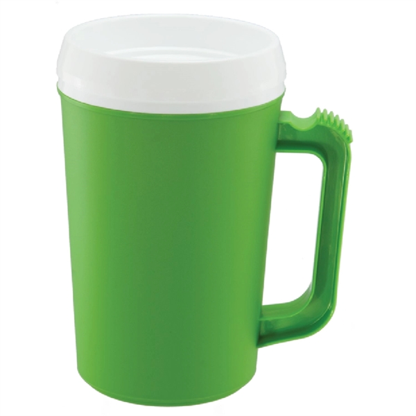 22 Oz. Classic Double Wall Insulated Mug - 22 Oz. Classic Double Wall Insulated Mug - Image 3 of 7