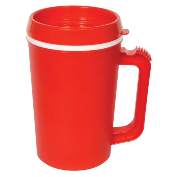 22 Oz. Classic Double Wall Insulated Mug - 22 Oz. Classic Double Wall Insulated Mug - Image 4 of 7