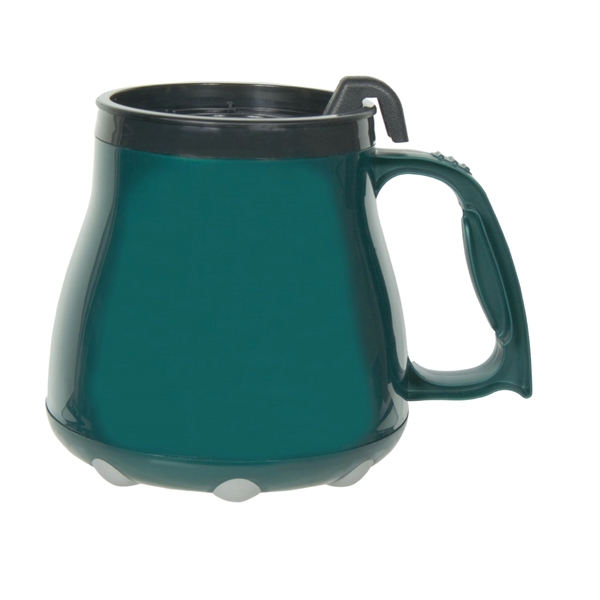 16 Oz. Mug W/ Special Rubber Grip Base & Slider Lid - 16 Oz. Mug W/ Special Rubber Grip Base & Slider Lid - Image 3 of 8