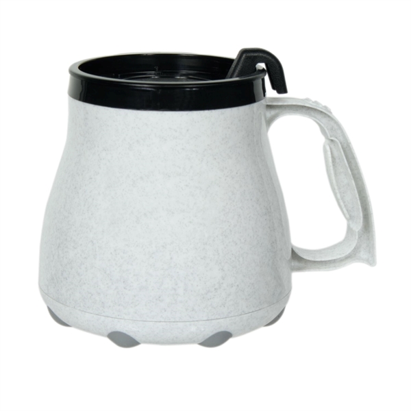 16 Oz. Mug W/ Special Rubber Grip Base & Slider Lid - 16 Oz. Mug W/ Special Rubber Grip Base & Slider Lid - Image 4 of 8